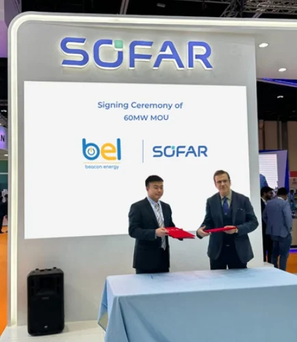 Sofar Solar and Beacon Energy signing contract